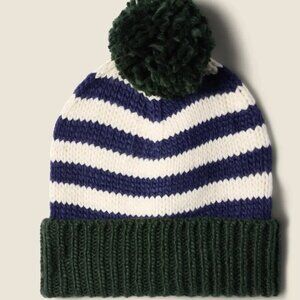 Beanie ~ Blue Stripe